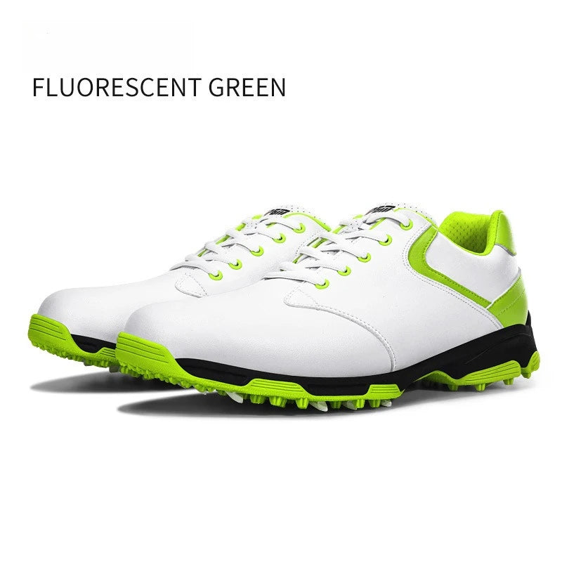 PGM Men's Golf Shoes with Anti Slip Studs and Waterproof Sports Shoes XZ051