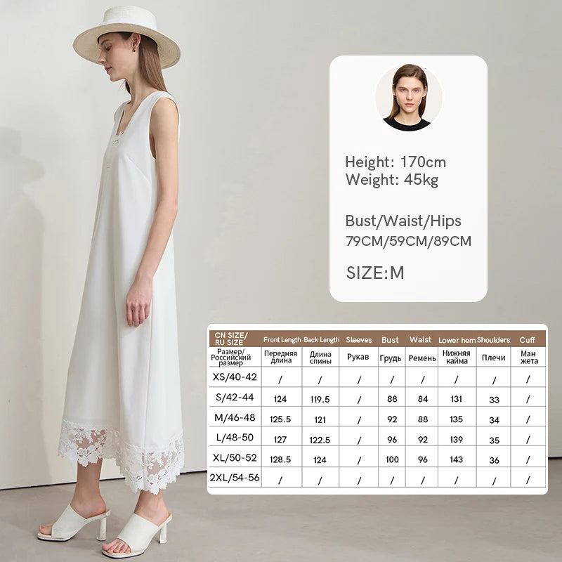 រ៉ូប AMII Minimalist Office Lady Camisole សម្រាប់នារី រដូវក្តៅថ្មី ឆ្នាំ២០២៥ រ៉ូបវែង រលុង ដៃវែង ម៉ូដសម្រាប់នារី 12552041