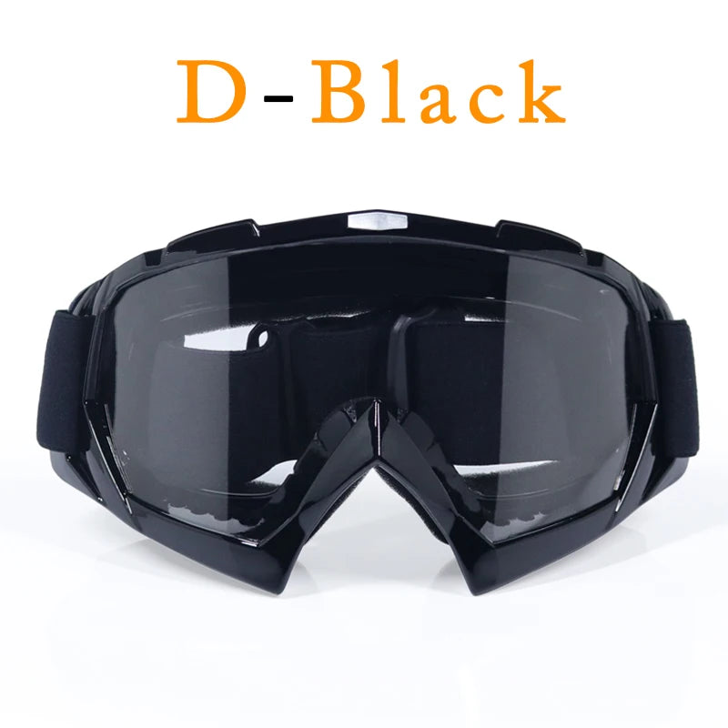Adult  Motocross Goggles Motorcycle goggles Glasses ATV Clear Lens Ski Helmet Googles Off-road for Kawasaki Oculos Gafas