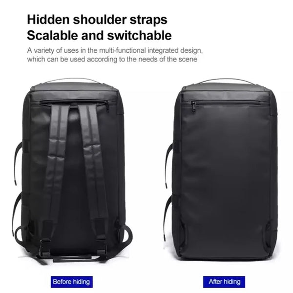 BANGE Multi Sports Gym Bag Travel Duffel Bag with Shoe Compartment for Men Women 40L Lightweight Foldable Duffel Bag Workout Bag