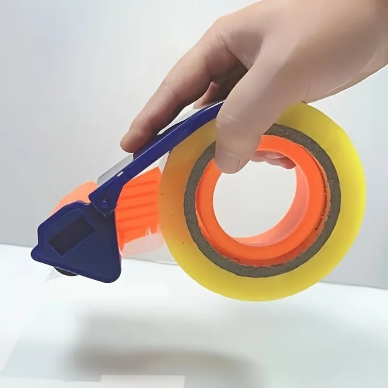 1/2pcs Ergonomic Tape Dispenser & Cutter,Lightweight Portable Durable Manual Design with Built In Blade for Precise Cutting.