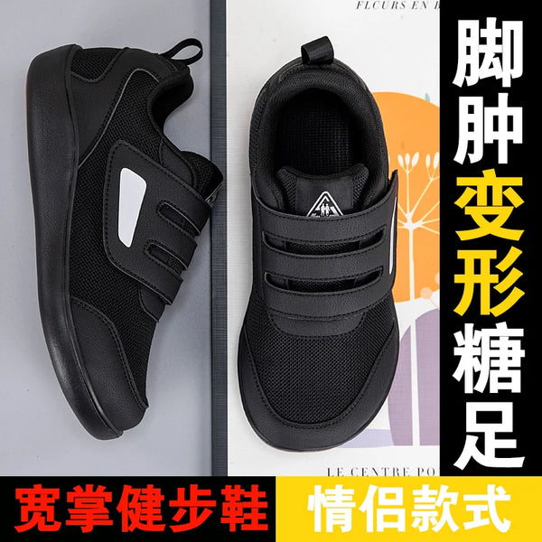 Open Shoes for Elderly Adjustable Diabetic Shoes Swollen Foot Fat Wide Hallux Valgus Bunion Orthopedics Thumb Eversion Men Women