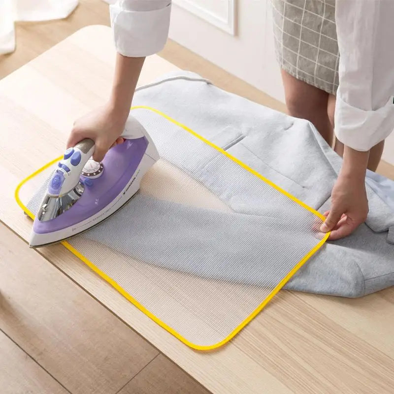 net cloth for ironing and protecting clothes, ironing pad suitable for steam iron, thickened ironing isolation net pad