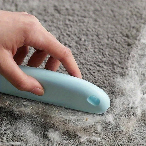 1pc Pet Hair Removal Brush with Scratch-Resistant Rubber Bristles - Suitable for Cats and Dogs, Powerful Pet Hair Brush.