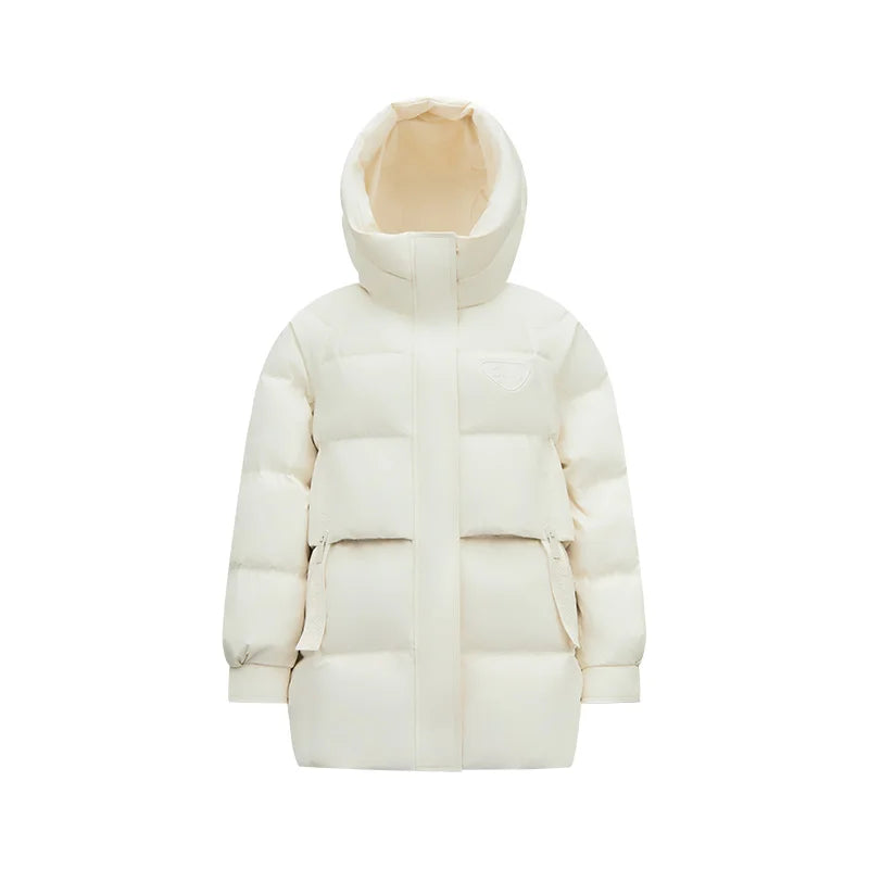 Semir Women Down Jacket 90 Percent Down Fill Mid Length Urban Casual Style Puffer Shape 2026 Winter Outdoor Layer
