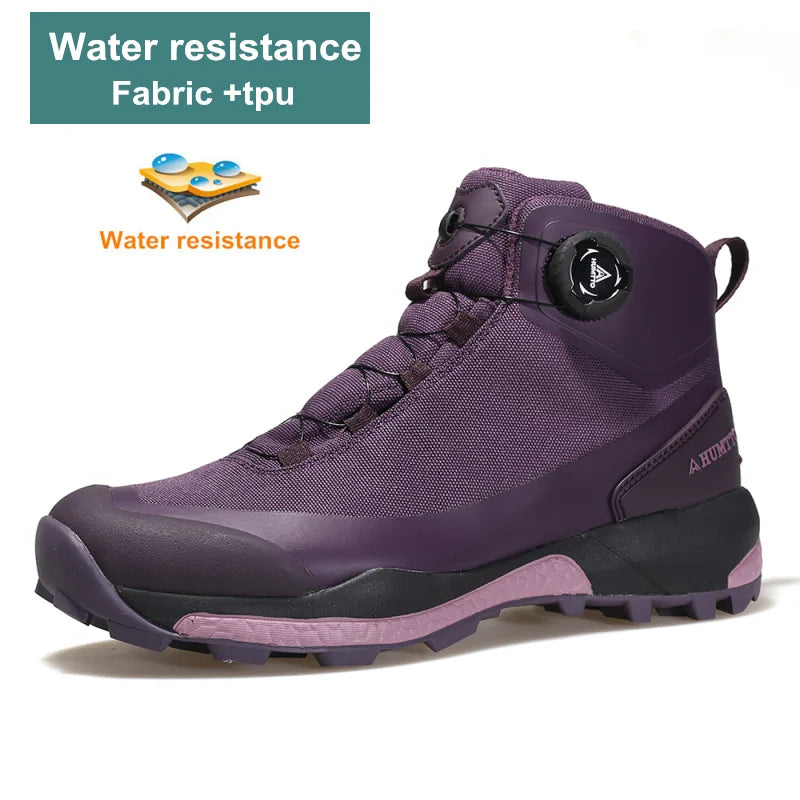 HUMTTO Waterproof Hiking Shoes for Women 2023 Winter Trekking Woman Sneakers Outdoor Women's Sports Shoe Walking Tactical Boots