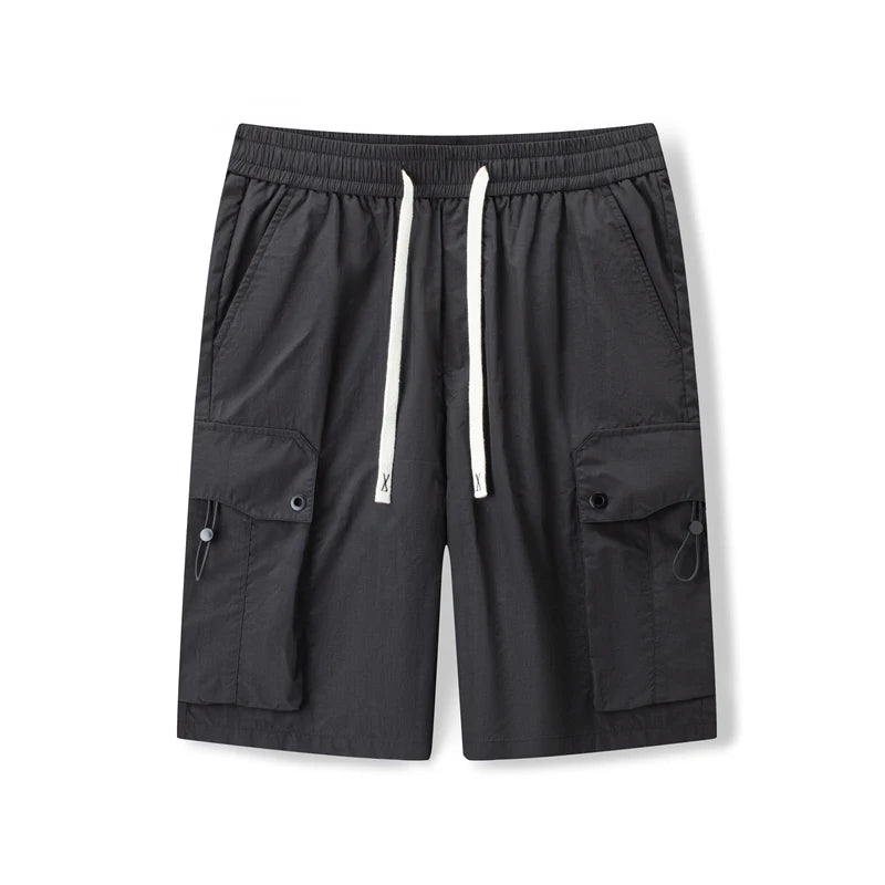 Men's Casual Cargo Shorts 2026 Summer New Style, Lightweight Shorts Outdoor Travel Hiking Beach, Multi-pocket Loose Shorts