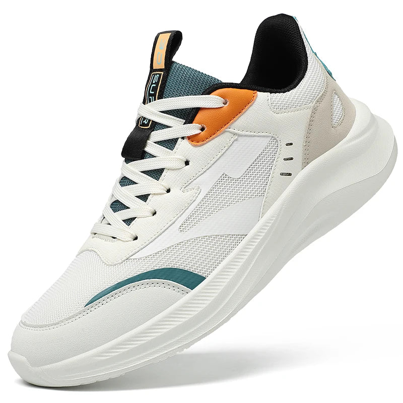 Men Sports Shoes Fashion Casual Mesh Breathable Outdoor Running Shoes New Soft Soled Non Slip Comfort Versatile Fitness Shoes