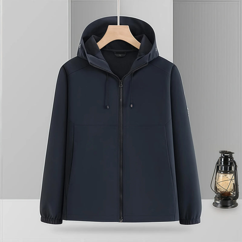 Detachable sleeves transform into a vest Two wear trench  Fleece hooded soft shell Windbreaker  warm waterproof windproof hiking