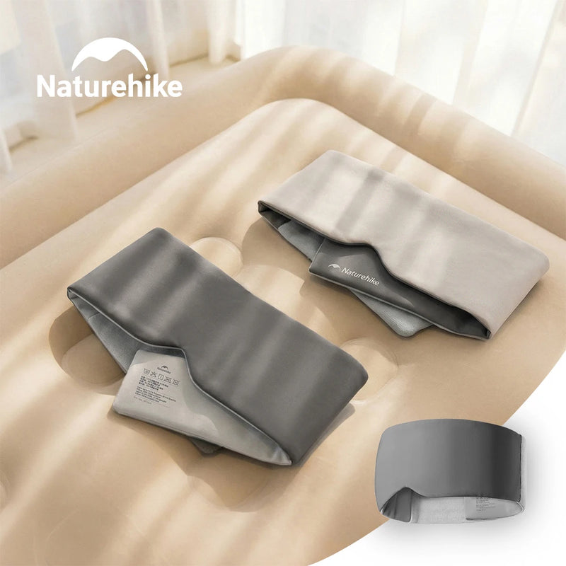 Naturehike 2026 New Light-Blocking Soft Sleep Mask with Adjustable Headband  Silent Camping and Nap Mask