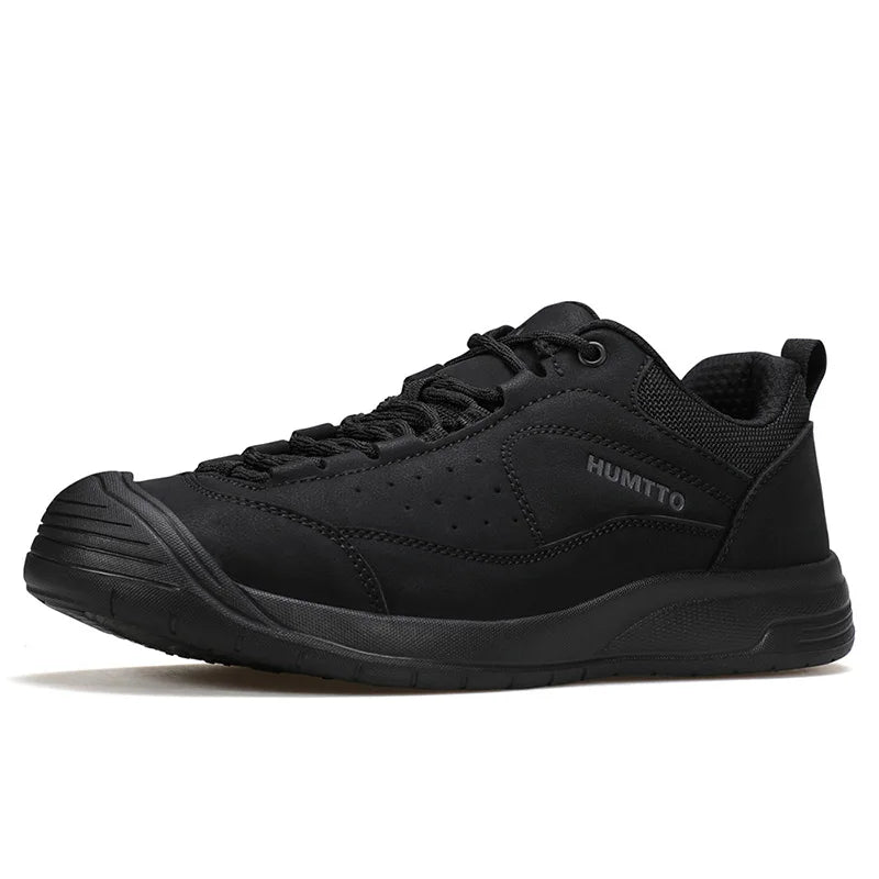HUMTTO Winter Walking Shoes Breathable Shoes for Man Non-slip Outdoor Sneaker Designer Men's Sports Shoe Leather Casual Sneakers