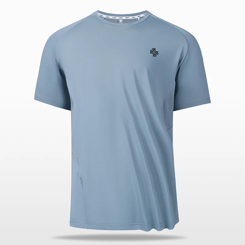 2026 Summer Sports t shirt Men/Women's Gyms Fitness Short sleeve T-shirt Male quick-dry running Workout Tees Tops Men clothing