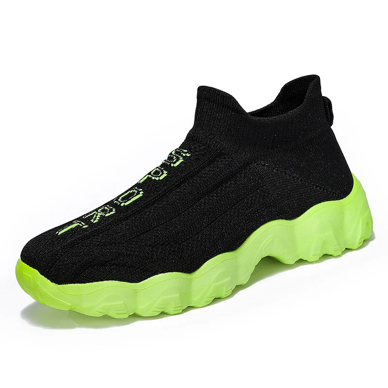 Mens Walking Shoes Summer Breathe Mesh Lightweight Soft Sole Casual Sneakers Daily Fitness Training Tennis Shoes for Man