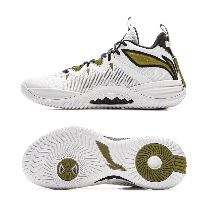 ស្បែកជើងបាល់បោះបុរស Li-Ning BADFIVE STORM 2025 ក្រៅផ្ទះ BOOM ទន់ស្រួល TUFF OS ស្បែកជើងកីឡា LiNing ដែលអាចពាក់បាន ABFV017
