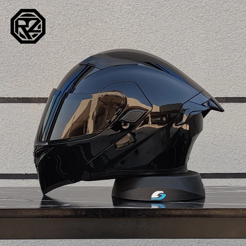 2024 New ORZ-169B Flip Up Motorcycle Helmet Full Face Off Road Casque M-XXL Szie Motocross Cascos Para Moto Dot Approved Unisex