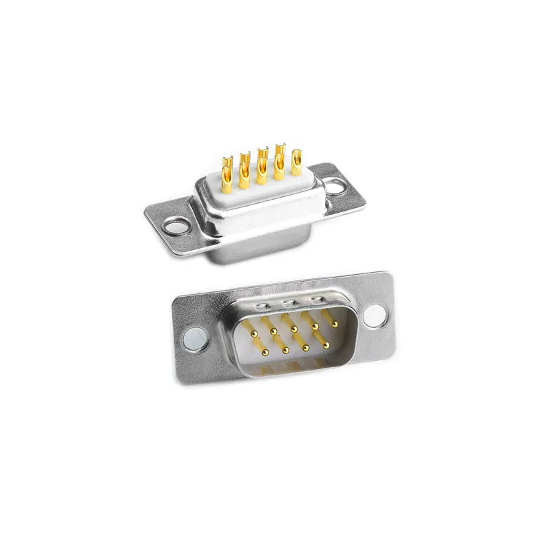 DB9 Adapter Connector Core RS232 Serial COM Plug Connectors Hole/pin DB15 Female Male Port Socket D Sub DP9 Plastic Case