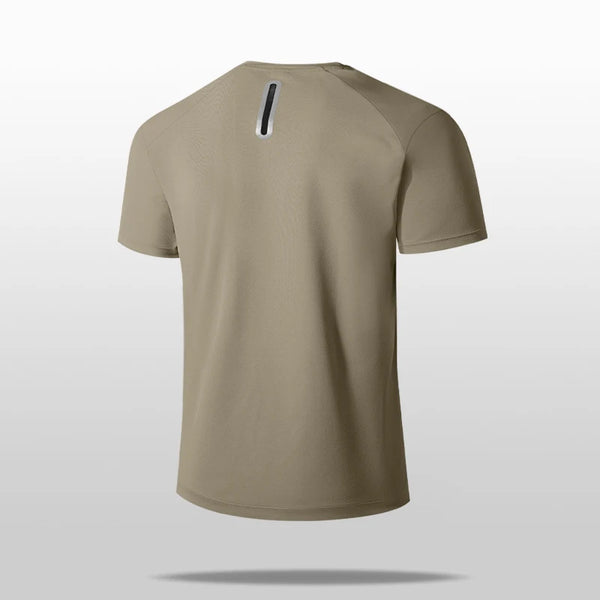 SBWL Summer Men's High-Quality Outdoor Sports Quick-Drying T-Shirt for Running Leisure Short Sleeve Tops