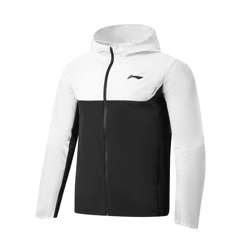 អាវ ខ្យល់ រត់ បុរស Li-Ning LN WIND PROOF 87% Polyamide 13% Elastane ធម្មតា LiNing អាវ កីឡា អាជីព AFDW453