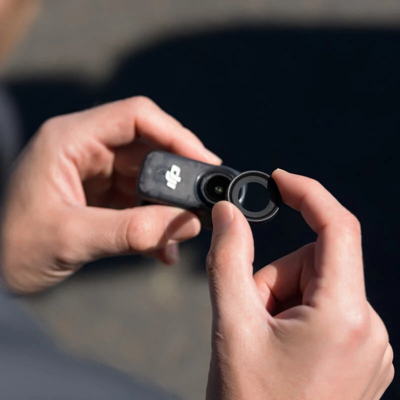 DJI Osmo Nano Glass Lens Cover high-strength glass, this cover is both drop-resistant and scratch-proof