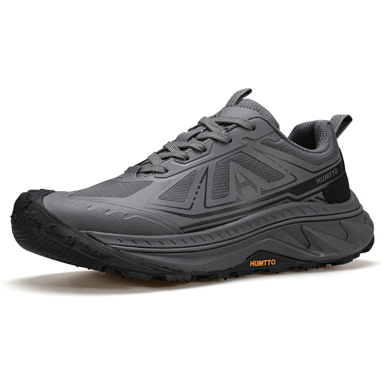 HUMTTO Trail Running Shoes Designer Sports Tenis Man Casual Sneaker for Men Breathable Lightweight Outdoor Black Men's Sneakers