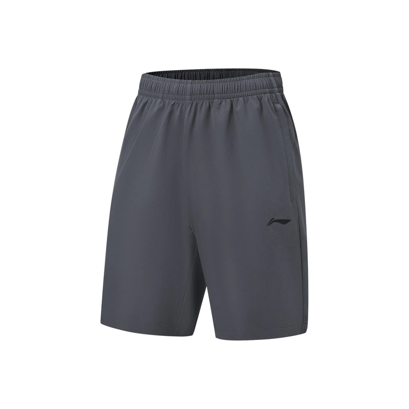 ខោខ្លីហ្វឹកហាត់បុរស Li-Ning LN ស្ងួតលឿន 86% Polyester 14% Elastane ទំហំធម្មតា បាត Lining Sport ដែលអាចដកដង្ហើមបាន យឺត AKSW133