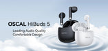 OSCAL HiBuds 5 New Air Conduction Bass ENC Earphones Open Ear Headset True Wireless Stereo Headphones Sports TWS With Mic