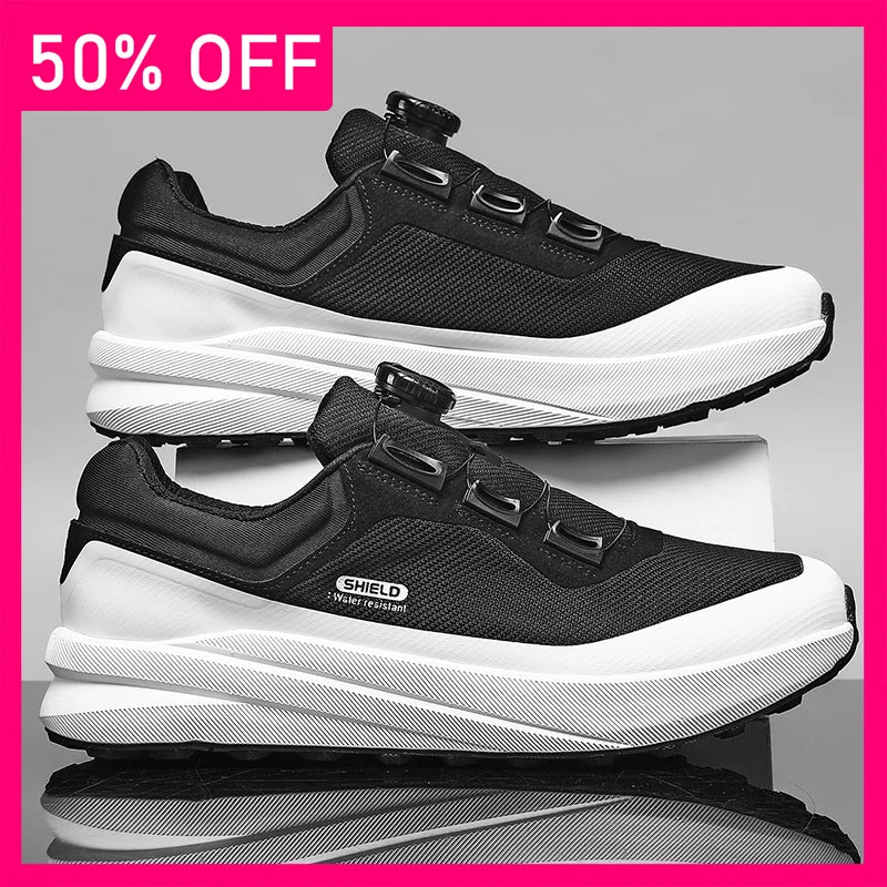 Men Sports Shoes Wear-resistant Breathable Mesh Comfortable Versatile Outdoor Casual Sports Shoes Anti Slip Flat Running Shoes