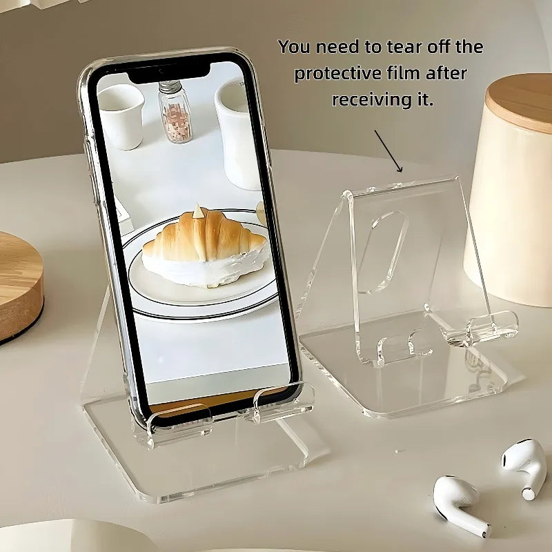 1pc Adjustable Multifunctional Phone Stand Non Slip Base Space Saving Desktop Holder for Cellphone Tablet,Office Desk Organizer