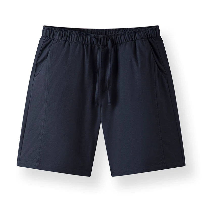 Semir Men Pants Casual Elastic Drawstring Waist Loose Straight Leg Comfortable Soft 2026 Summer Casual Daily Wear Top