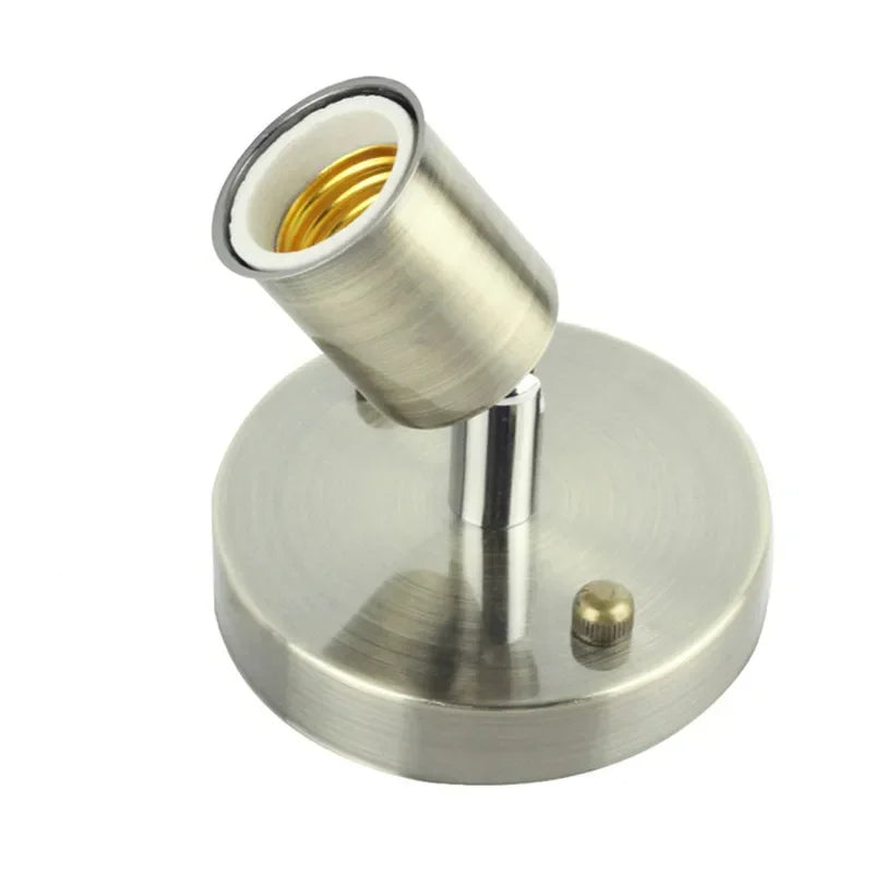 ចង្កៀងជញ្ជាំង JOYINLED Retro E27 ដែលអាចលៃតម្រូវបាន 180 ដឺក្រេ រន្ធដោតអំពូលដែក ចង្កៀងជញ្ជាំងបែប Vintage សម្រាប់បន្ទប់គេង បន្ទប់បរិភោគអាហារ