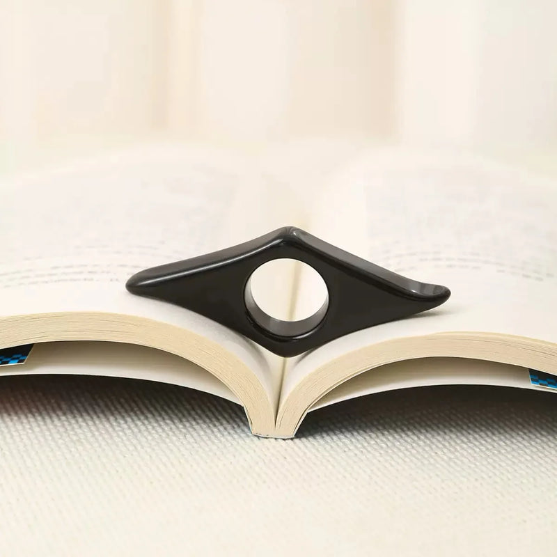 Acrylic Thumbbook Support Press Bookmark Reading Aid Book Marking Tool for Easy Access