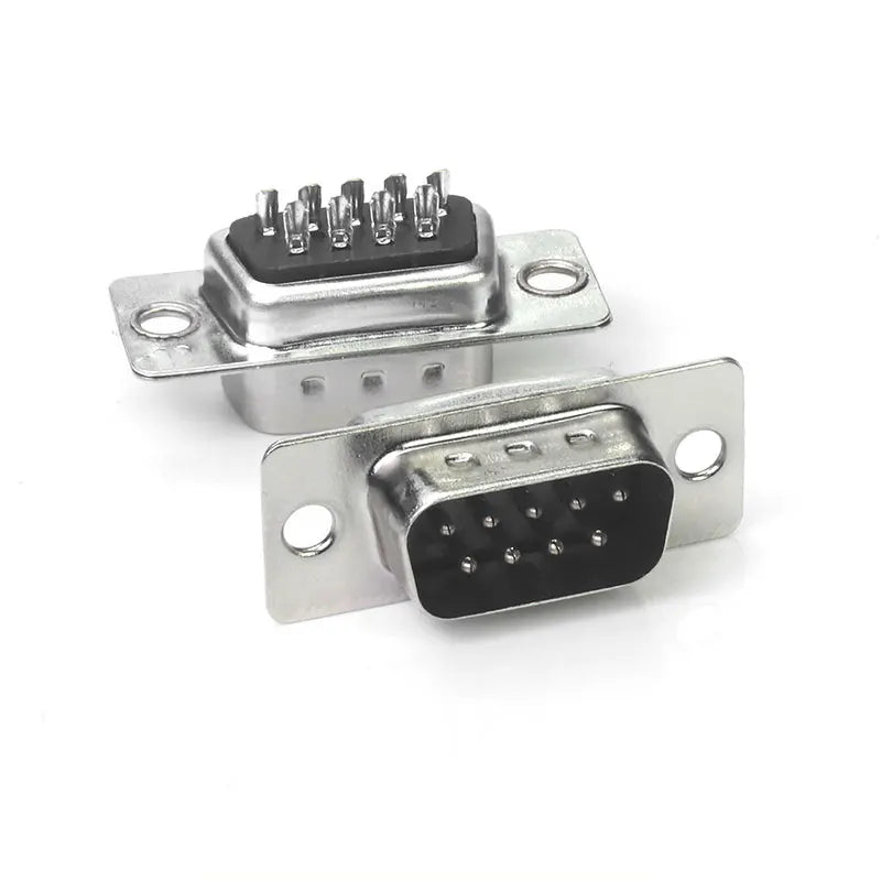 DB9 Adapter Connector Core RS232 Serial COM Plug Connectors Hole/pin DB15 Female Male Port Socket D Sub DP9 Plastic Case