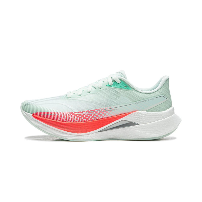 ស្បែកជើងរត់ប្រណាំង Li-Ning សម្រាប់នារី RED HARE 9 PRO BOOM FIBER ស្រាល ឆ្លុះបញ្ចាំងពីពន្លឺ ស្បែកជើងកីឡាហ្វឹកហាត់ LiNing ARPW002
