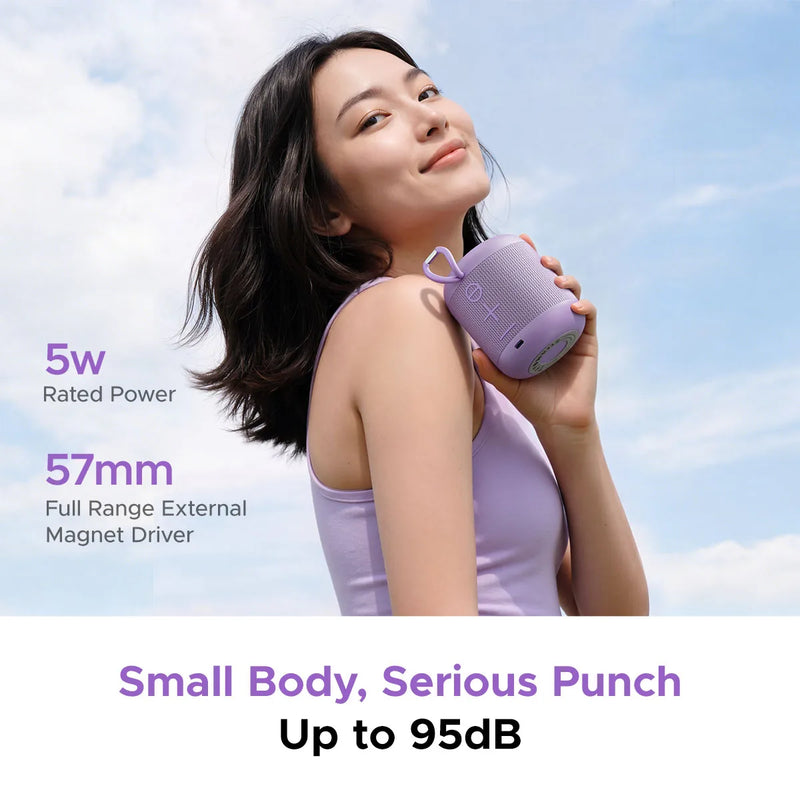 ORICO BeatGo Portable BT 6.0 Wireless Speaker IPX5 Waterproof 1200MAh Battery Hi-Fi TWS for Outdoor Pool Party Camping Travel