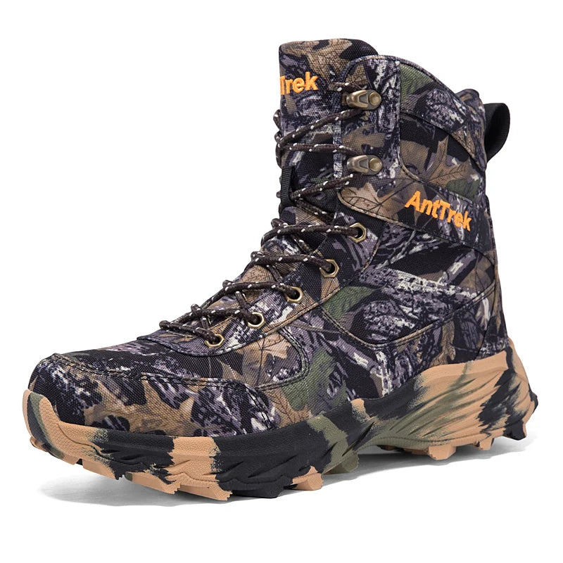 Men's camouflage desert training boots four season casual anti-slip outdoor field hiking Professional Battlefield tactical boots