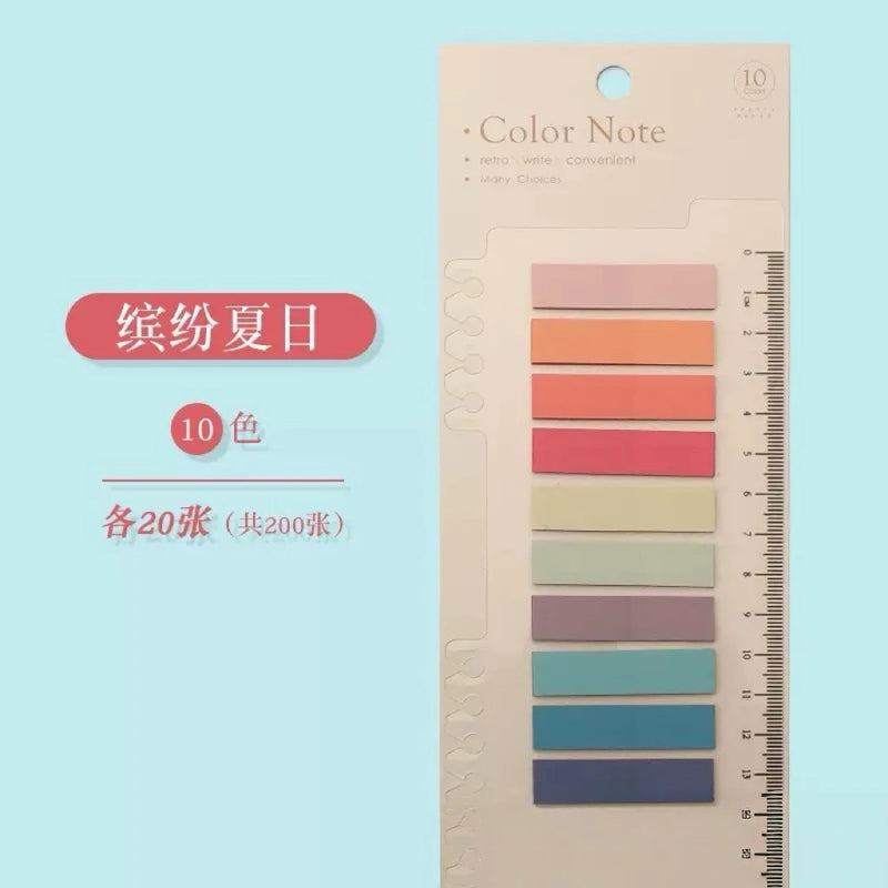 200-3600Sheets Transparent Index Creative Memo Pads Office School Stationery Self-Adhesive Stickers Posted It Sticky Note Pads