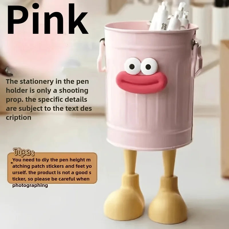 1pcs Cartoon Sausage-Shaped Pen Holders,Home Study Stationery Rack, Desktop Storage Container,Ideal Gift for Home Study Supplies