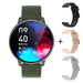 COLMI i31 Smartwatch 1.43'' AMOLED Display 100 Sports Modes 7 Day Battery Life Support Always On Display Smart Watch Men Women Green With 3 Strap