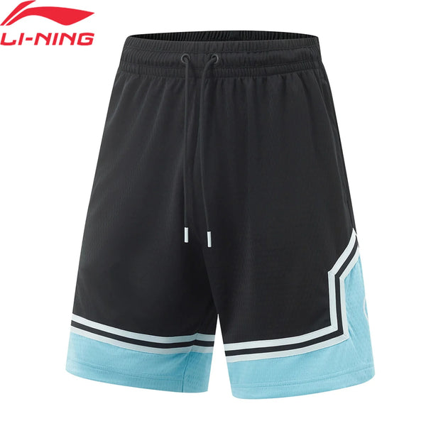 ខោខ្លីសម្រាប់បុរស Li-Ning សម្រាប់ការប្រកួត Wade AT DRY ខោកីឡាបាល់បោះ LiNing រាងធម្មតា មានខ្យល់ចេញចូលបាន AAPV017