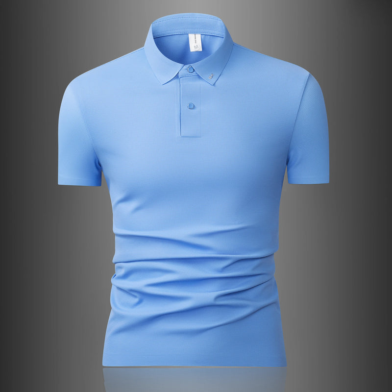 Business Casual Men's Polo Shirt - 7A Antibacterial, Seamless Quick-drying, Moisture-wicking, Breathable