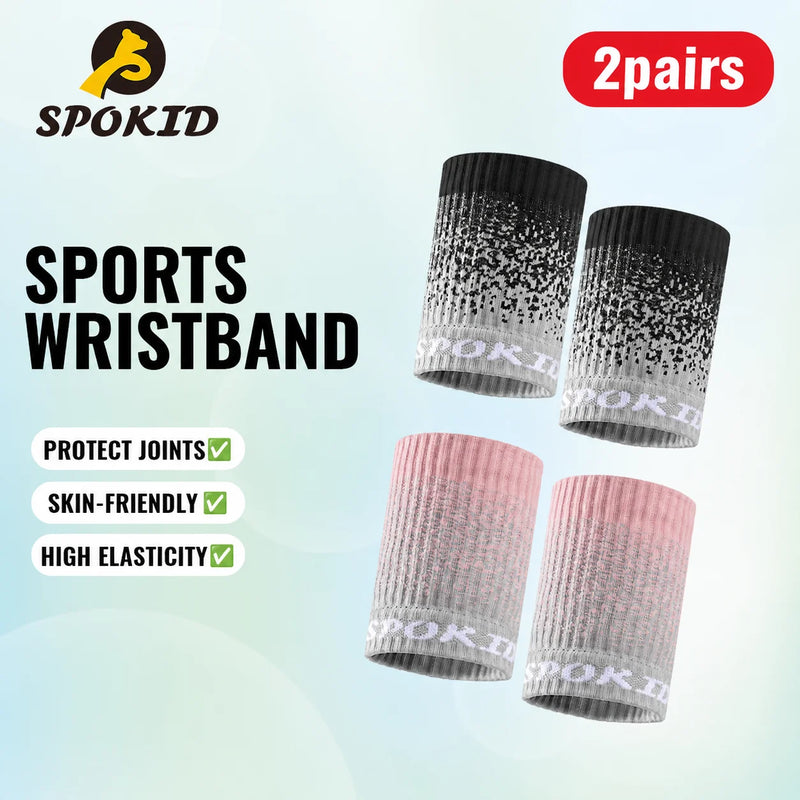 WRELS Wrist Guard Breathable Wristband High Elastic Compression Sweatband Boys Girls Running Tennis Outdoor Sports Wrist Support