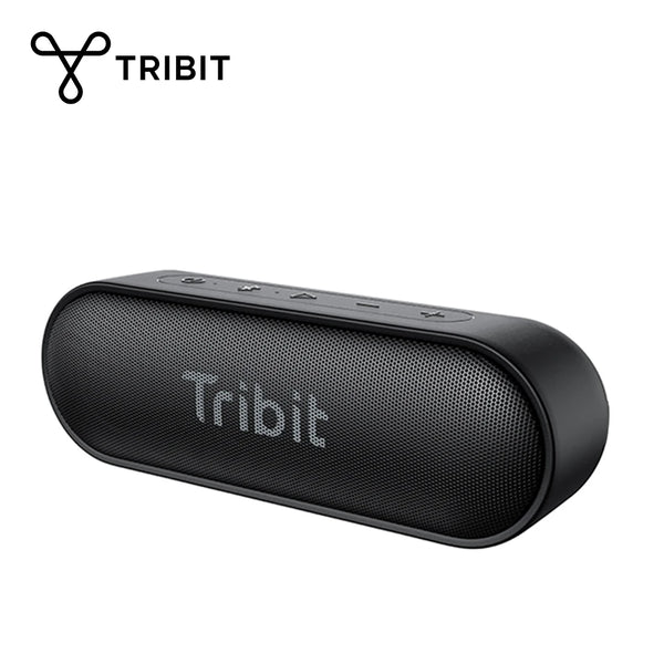 TRIBIT XSound Go Bluetooth Speaker, 16W Sound with Deep Bass, 24 Hours, IPX7 Waterproof, Bluetooth 5.3, TWS Pairing, Portable Ou