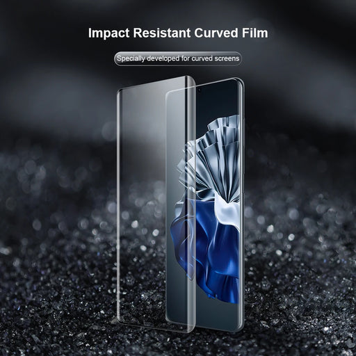 For Huawei P60 Pro Soft Film NILLKIN 2 Pcs Impact Resistant Curved Screen Protector For Huawei P60 / P60 Art With tools