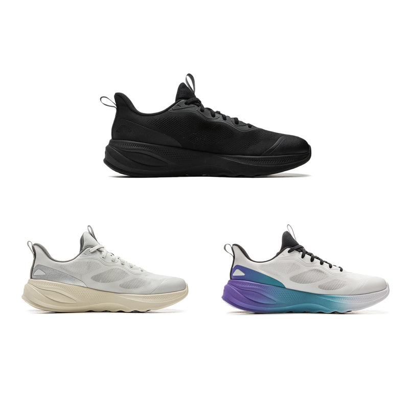 ស្បែកជើងបុរស Li-Ning SOFT GO 2 V4 របៀបរស់នៅ COMFOAM ទន់ មានផាសុកភាព មានខ្យល់ចេញចូលបានល្អ ស្បែកជើងប៉ាតាទាន់សម័យ AGLV091