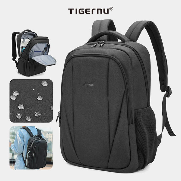 Tigernu Clearance Bags Men Backpack Anti-theft USB Charging 15.6 Laptop Bag Mochilas Feminine Male Bagpack Notebook Schoolbag