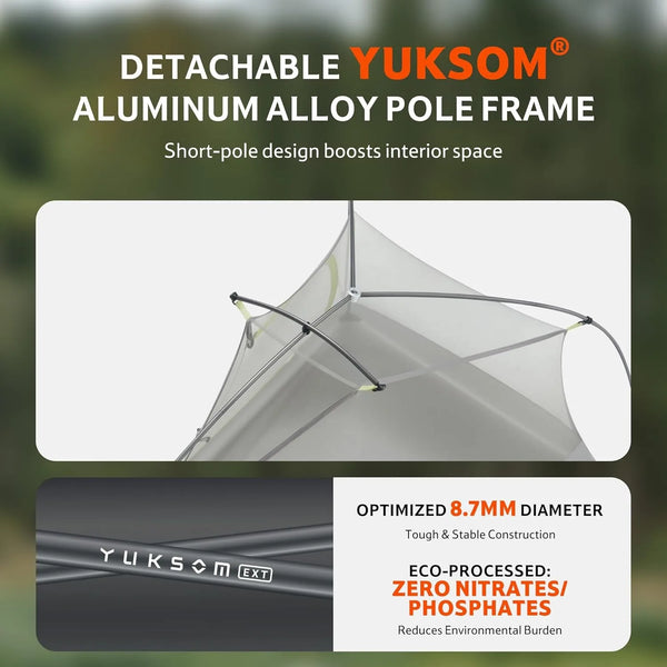 Naturehike 2025 New Star Trail Ultralight 3-Season Hiking Tent Waterproof Ventilated Breathable Single Camping Tent