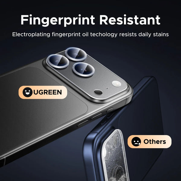 UGREEN Camera Lens Protector for iPhone 17 Pro Max Full Lens Glass for iPhone 17 Air Protective Film HD 1PCS