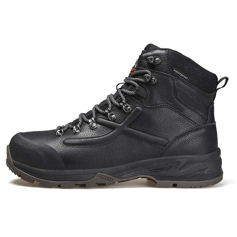 HUMTTO Waterproof Shoes for Men Leather Sports Climbing Hiking Boots Mens Luxury Designer Outdoor Trekking Hunting Male Sneakers