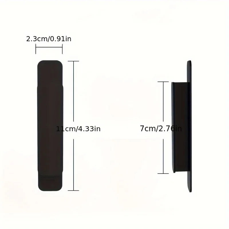 2pcs Non-punching Self-Adhesive Door Handle Without Punching, Multi-Purpose Handle, Paste Cabinet Handle, Door Handles.