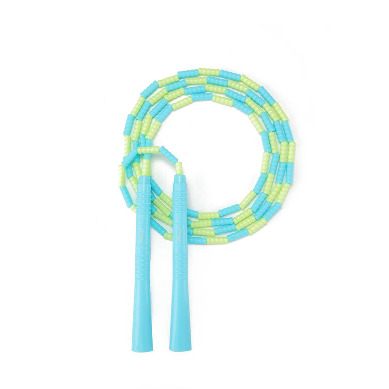 Li-Ning Unisex Jump Rope Fitness Tangle-Free Segmented Soft Beaded LiNing Men Women Skipping Rope AQEU033